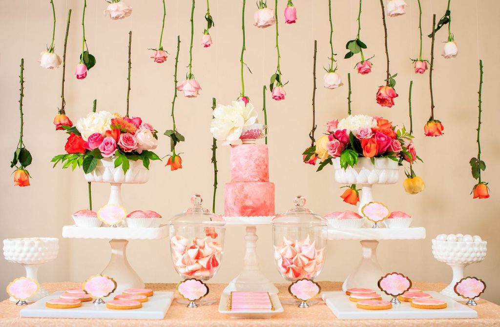 perfectly sweet cake table